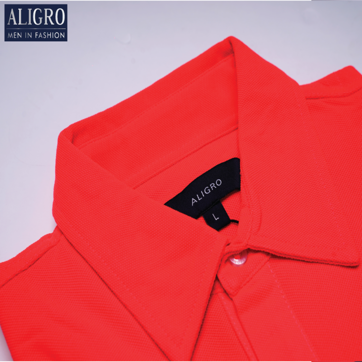 Áo polo nam ngắn tay ALIGRO vải 100% cotton mềm mịn, co giãn, thấm hút mồ hôi ALGPLO9