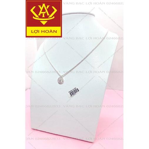 Dây chuyền nữ bạc thật mặt hình giọt nước dễ thương - trang sức Lợi Hoàn