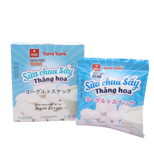 Sữa chua sấy Yumi Yumi hộp 30 g ( 10 g x 3 gói)