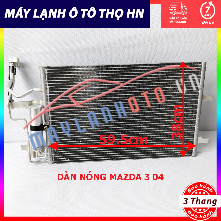 Dàn  nóng Mazda 3 đời 2006 Hàng xịn Thái Lan