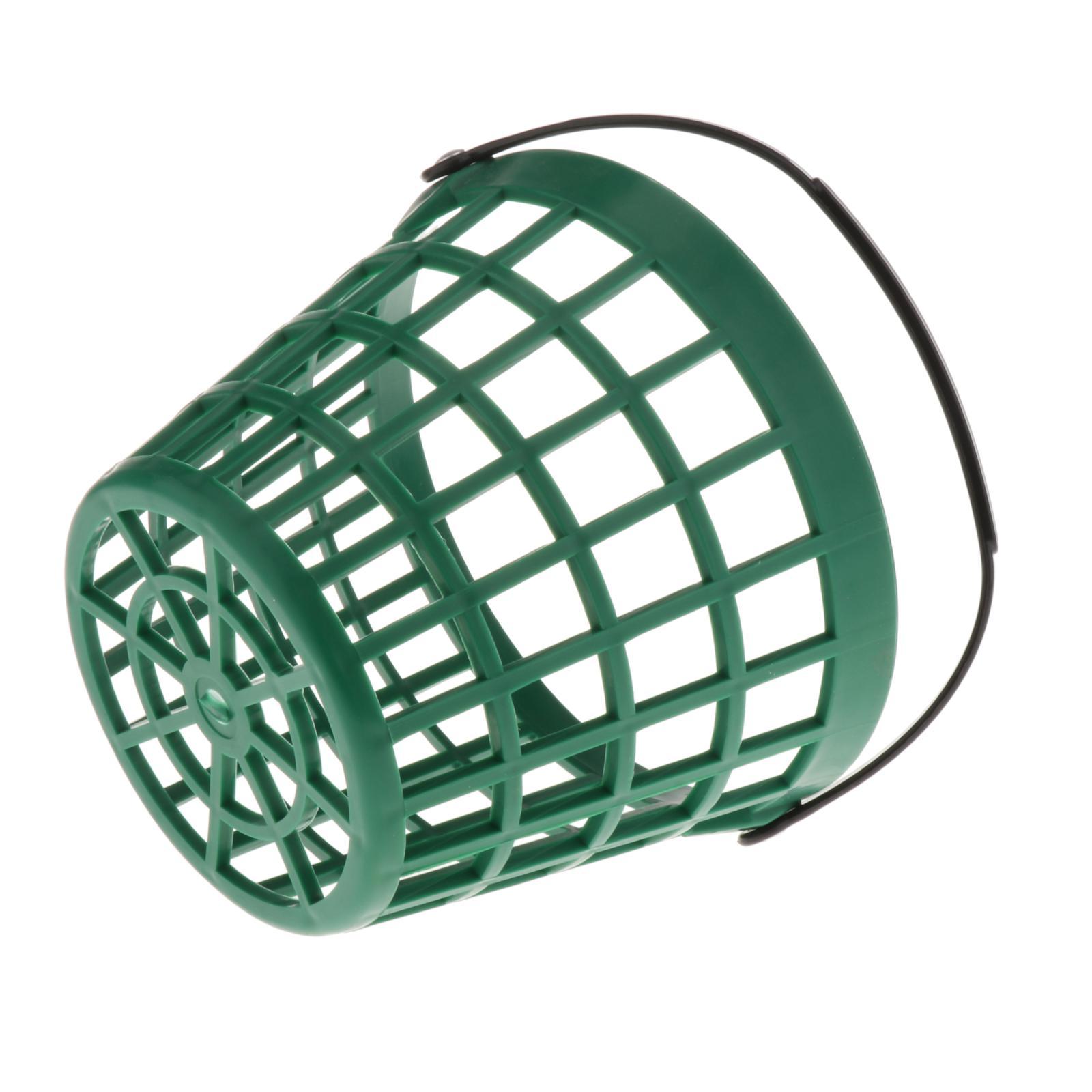 Solid Golf Ball Basket Golf Range Bucket Storage Organizer Holds 25 Balls