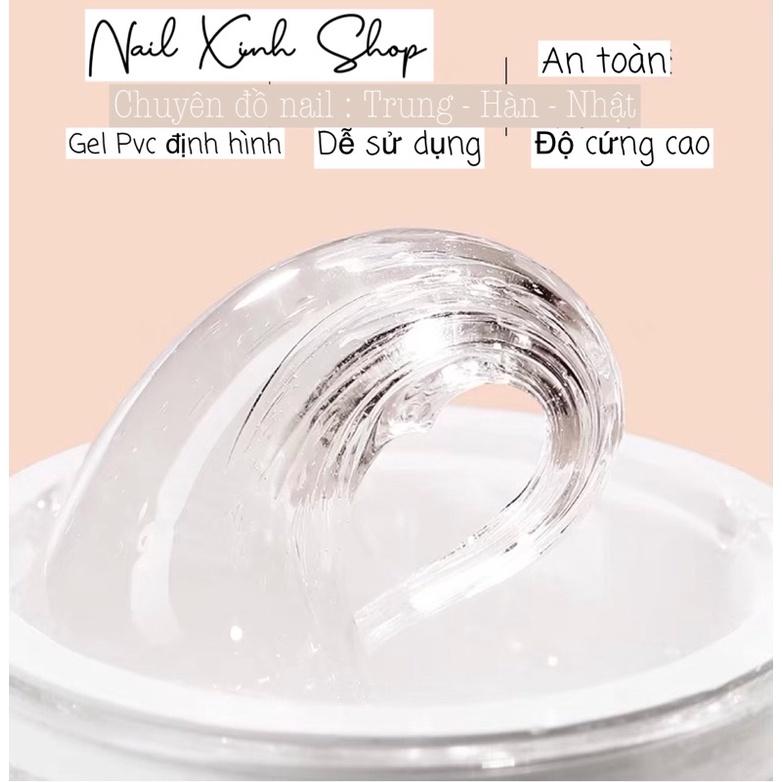 Gel nặn 3D , nặn hình nổi , gel Pvc định hình móng up