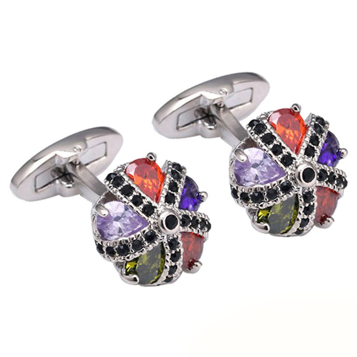 Bộ Khuy Măng Sét - Cufflink Hàng Cao Cấp QT1383