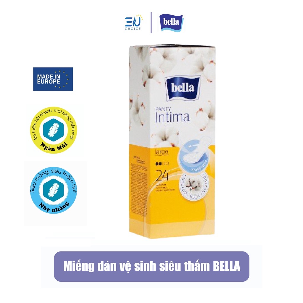 Miếng dán vệ sinh Maxi BELLA Tétra Medical 24 miếng