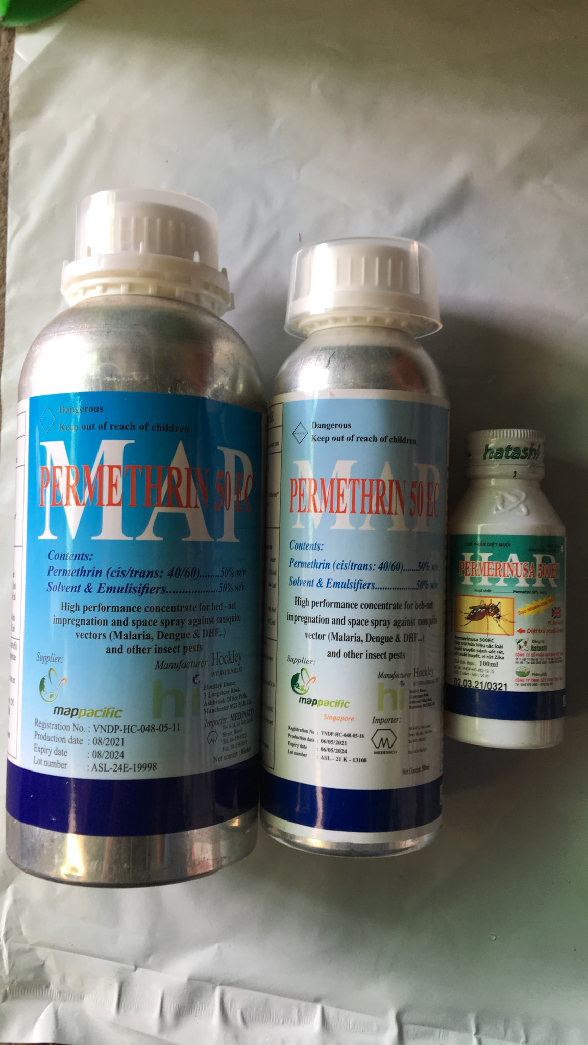 Sản phẩm diệt côn trùng ruồi vàng muỗi Permethrin