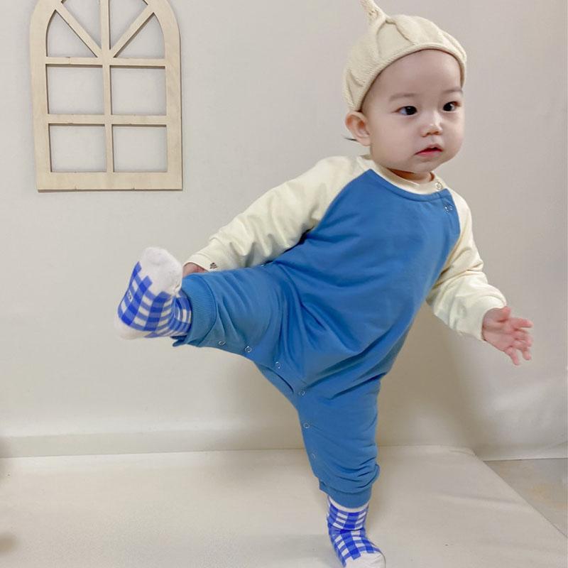 2021 Bộ Quần Áo In Họa Tiết Cho Bé Romper Áo Liền Quần Sơ Sinh Áo Liền Quần Đùi Và Yếm 2 Chiếc Phù Hợp Với
