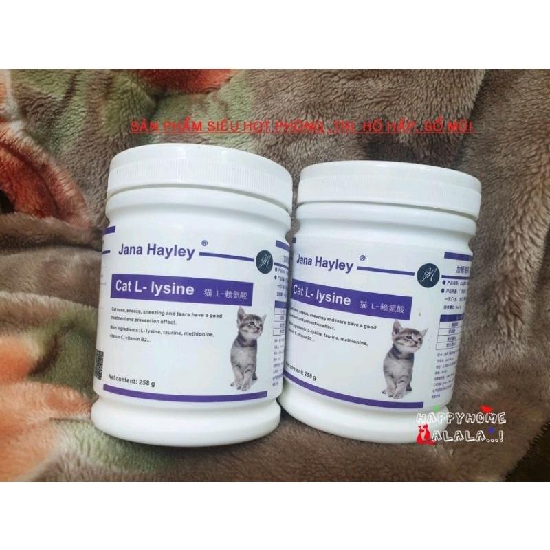 Cat L-Lysine hỗ trợ tr.i hô hấp, sổ mũi ,tăng đề kháng chó mèo