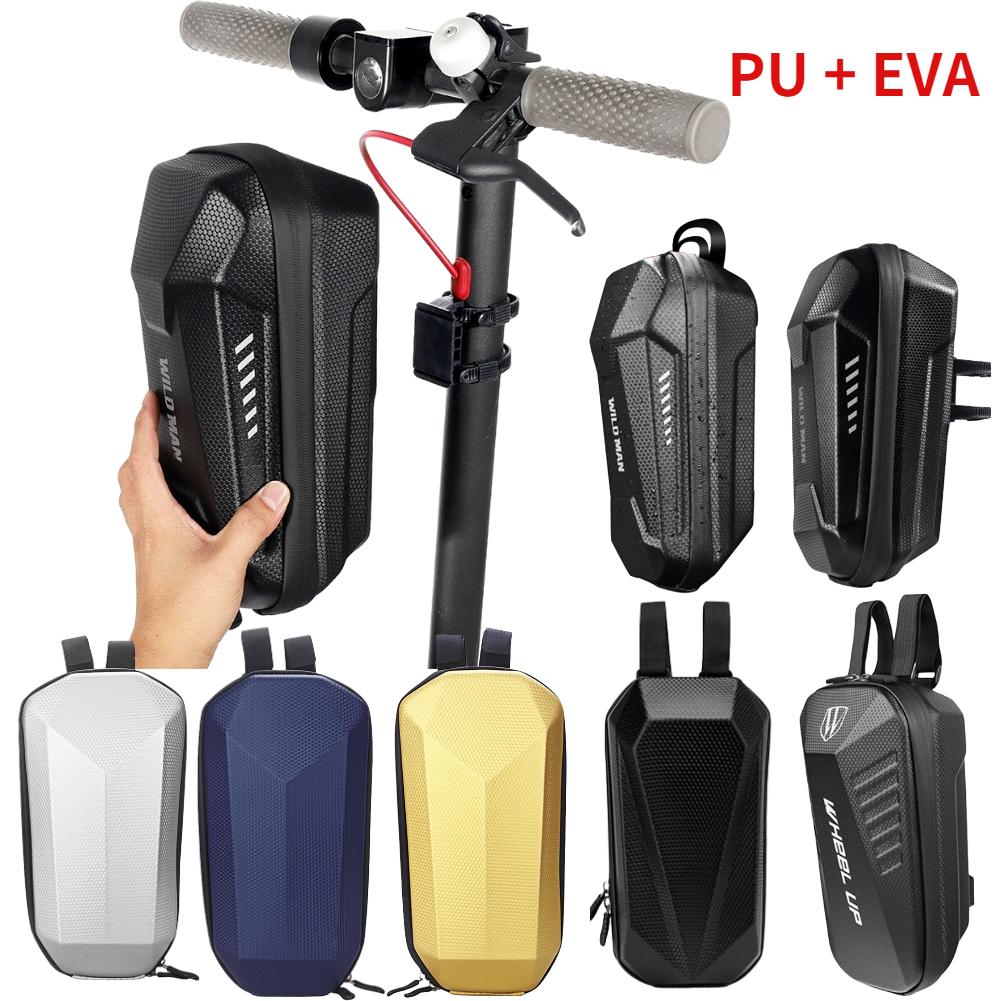 Túi phía trước 1/2/3/4/5L Túi chống điện cho Xiaomi M365 Waterproof PU Eva Hard Shell Túi đựng Túi đựng Túi lưu trữ treo Color: 3L Storage Bag 09