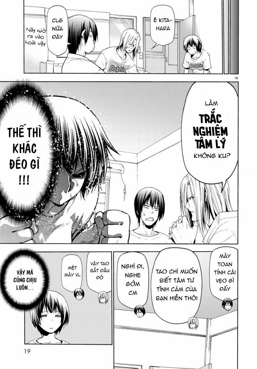 cô gái thích lặn - grand blue chapter 54 15