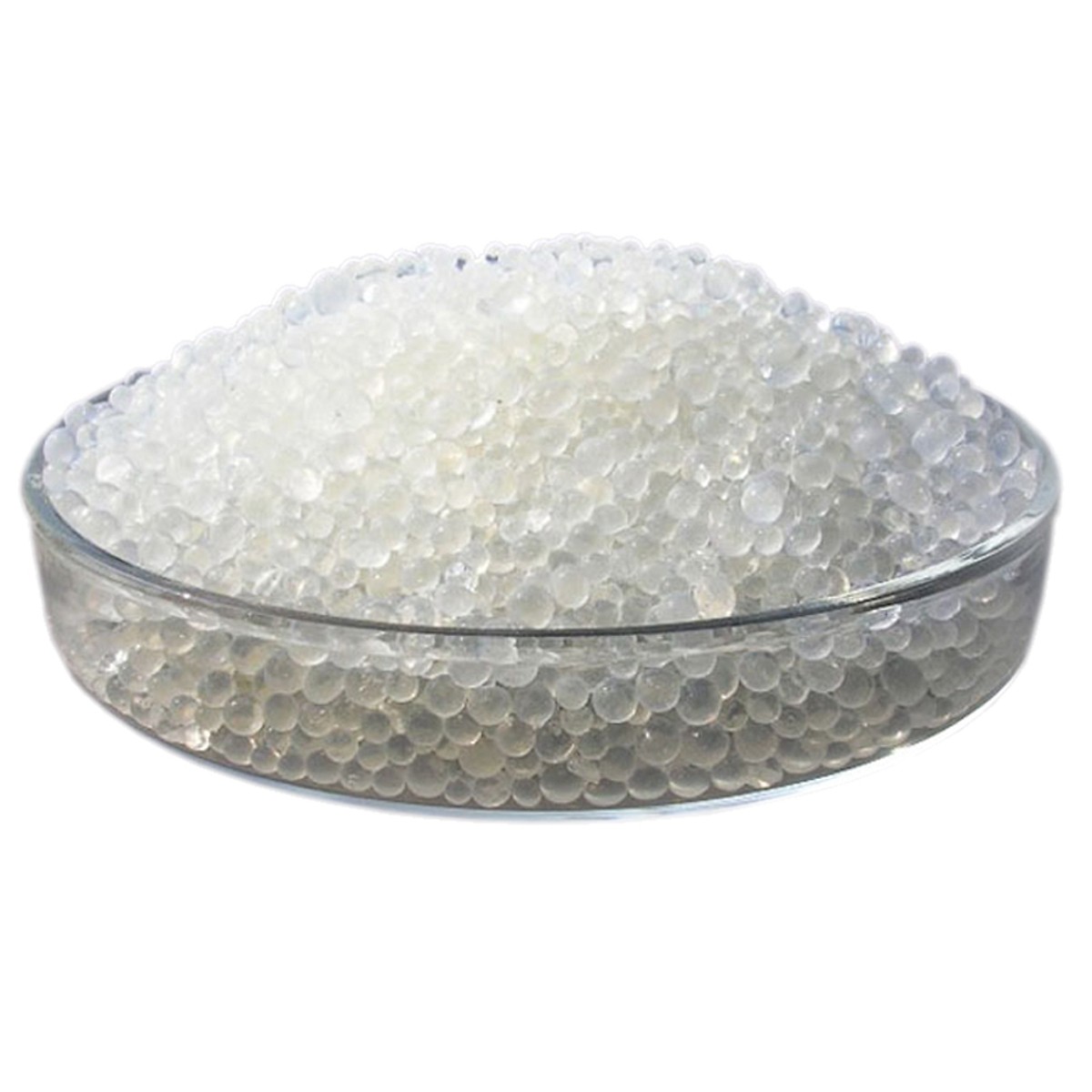 1 Kg hạt hút ẩm silica gel (hạt trắng, rời) kèm 10 túi vải - Hàng chính hãng