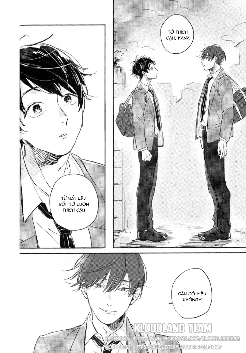 Kimi no Tabegoro chapter 1