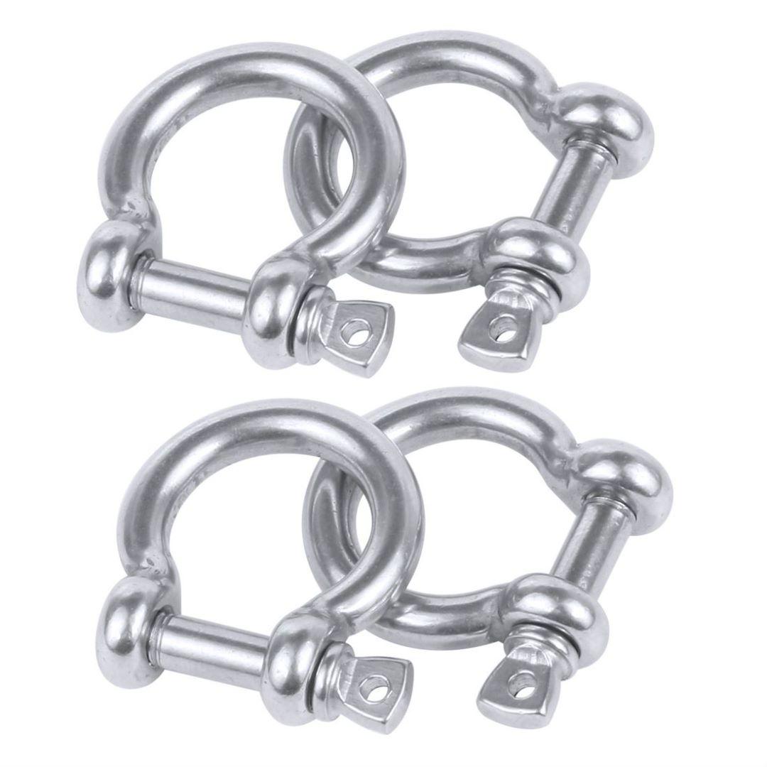 Thép không gỉ D-Ring hình chữ D-Buckle cho GoPro Action Lặn máy ảnh Khay phụ kiện lặn dưới nước