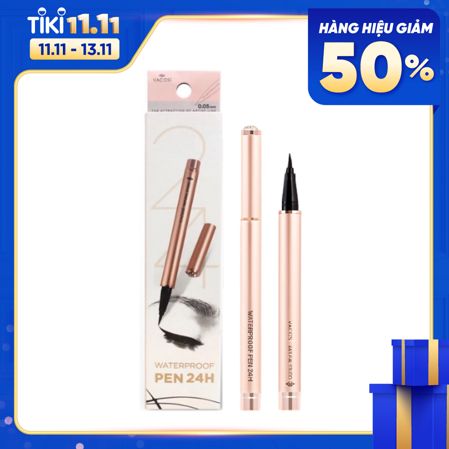 Kẻ Mắt Nước Vacosi 24H Waterproof Pen (2g)