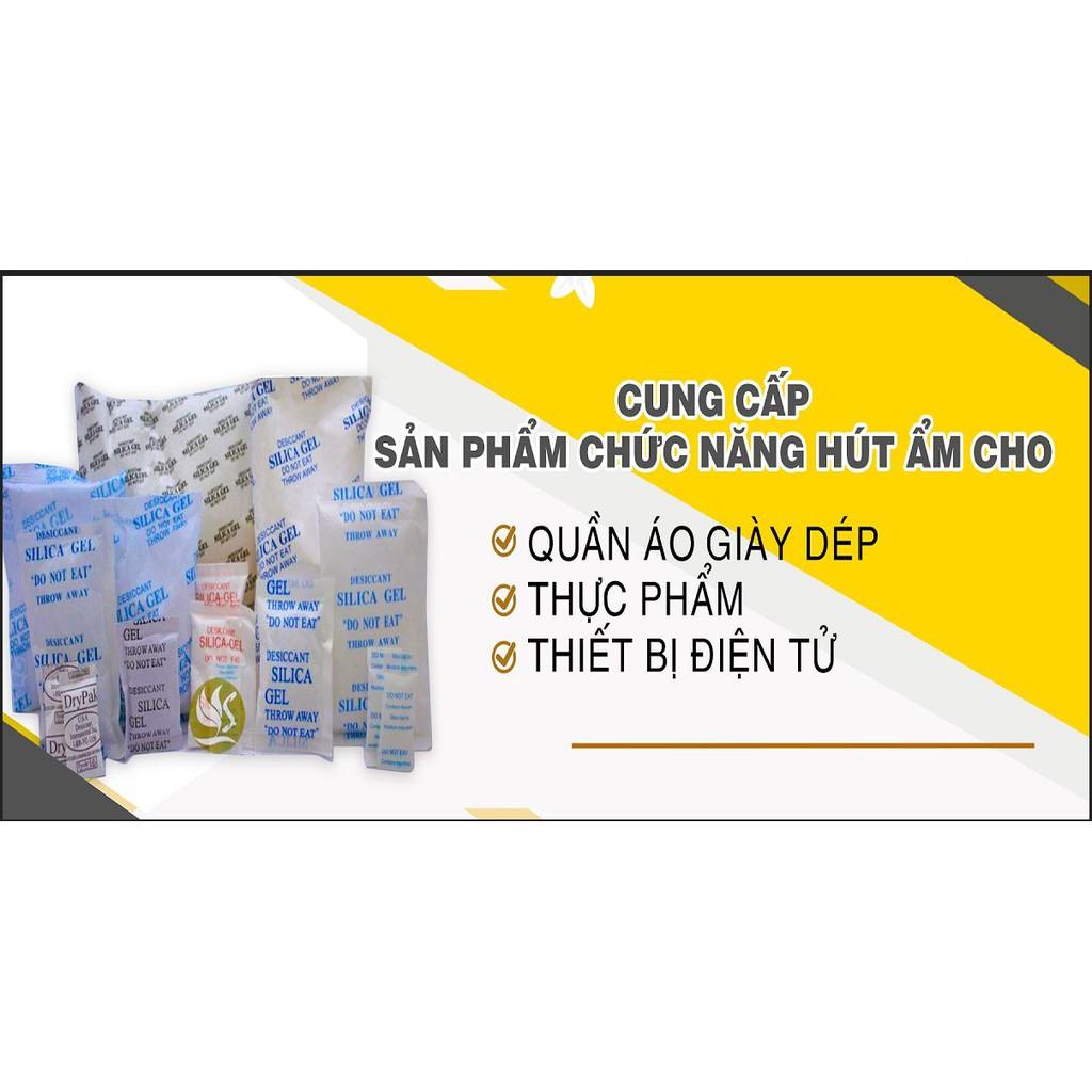 Gói hút ẩm đóng gói 500 Gram - bịt 1 KG Silica Gel - Túi chống ẩm