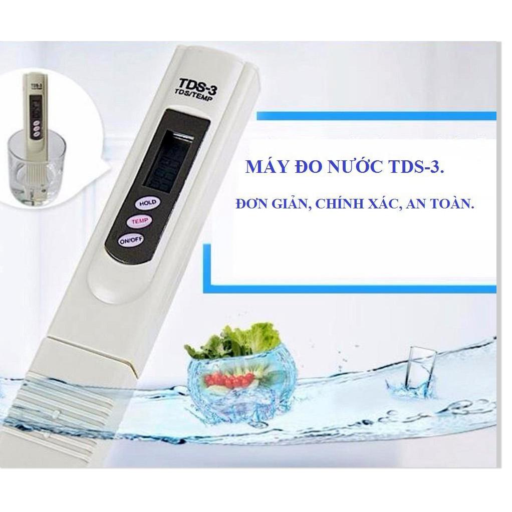 Máy Đo Kiểm Chất Lượng Nước TDS-3, Máy kiểm tra nước sạch hay bẩn cực chuẩn xác