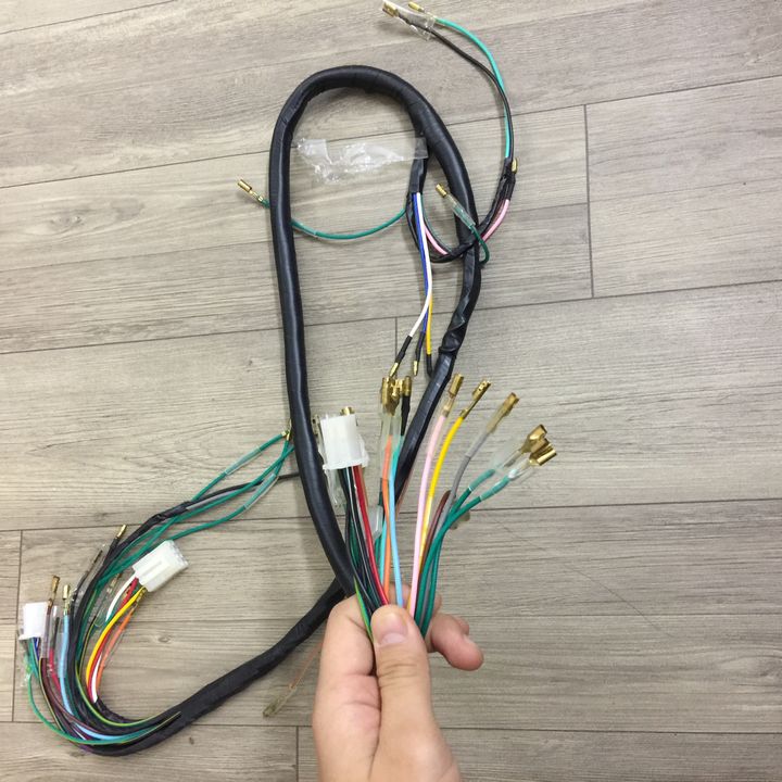 Bộ dây điện sườn DÀNH CHO xe máy Cub 81 + 82 - TB1692