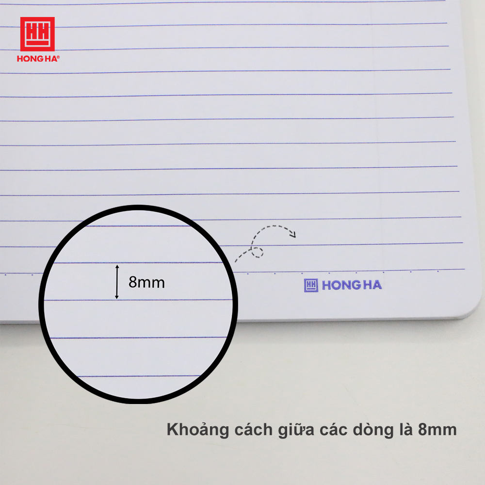 Sổ bìa bồi A4 420 trang Hồng Hà Subject - 4618