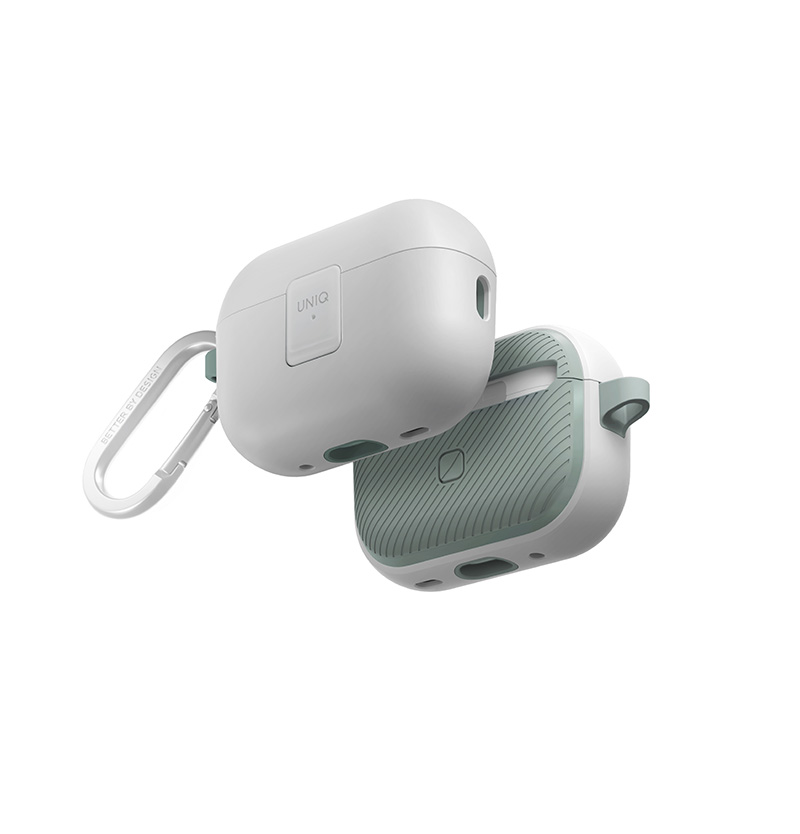 Ốp UNIQ Clyde Cho Airpods Pro Gen 2/1 Có Khóa Cài Hỗ Trợ Sạc Không Dây Hàng Chính Hãng