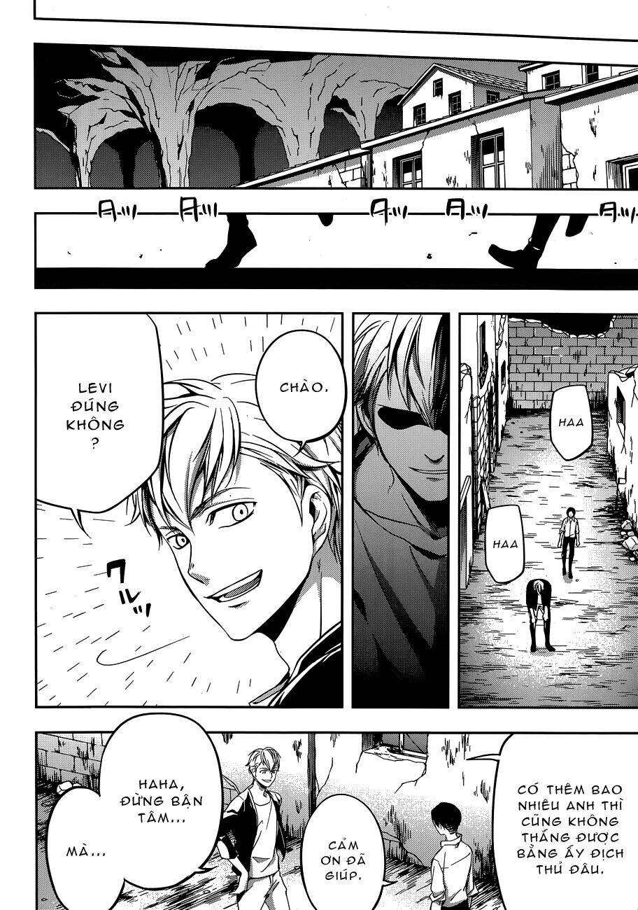 gã côn đồ thế giới ngầm và đội trưởng quân trinh sát chapter 8.5 4