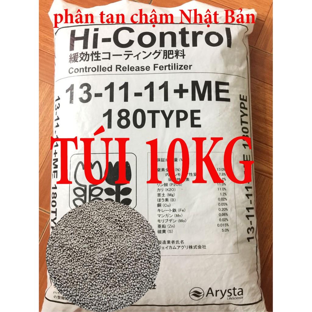 PHÂN TAN CHẬM CHÌ NHẬT BẢN NPK 13-11-11-ME NHẬP KHẨU GIÁ SỈ 180 NGÀY BÓN 1 LẦN