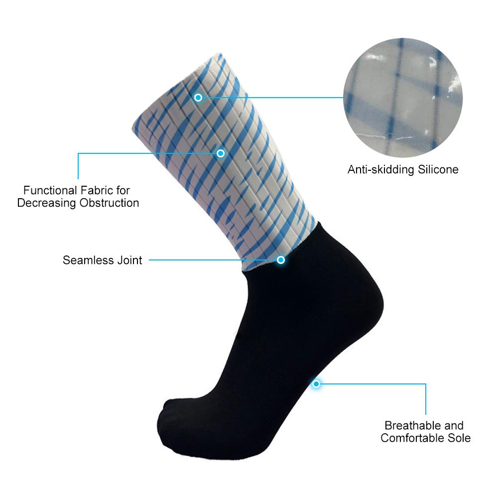 Vớ Aero bằng silicon chống trơn trượt dành cho hoạt động thể thao của nam và nữ