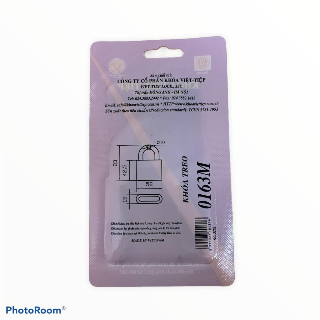 Ổ Khóa Việt Tiệp Treo Chống Cắt 60mm 0163M