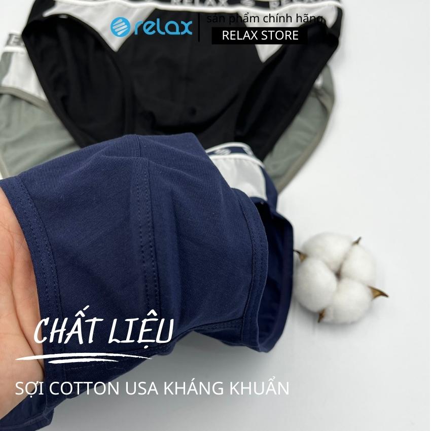 quần lót nam relax cotton cao cấp chính hãng, quần sịp nam relax underwear rltk23