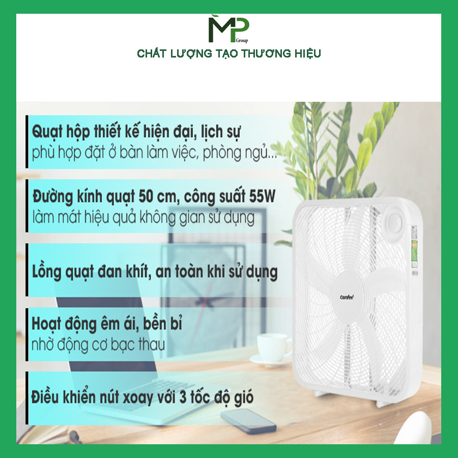 Quạt hộp Comfee CF-BF5016VH - Hàng chính hãng