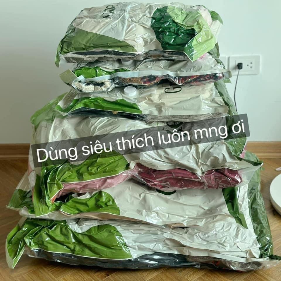 Set 6 túi hút chân không Green,tặng bơm điện cực Ttện lợi