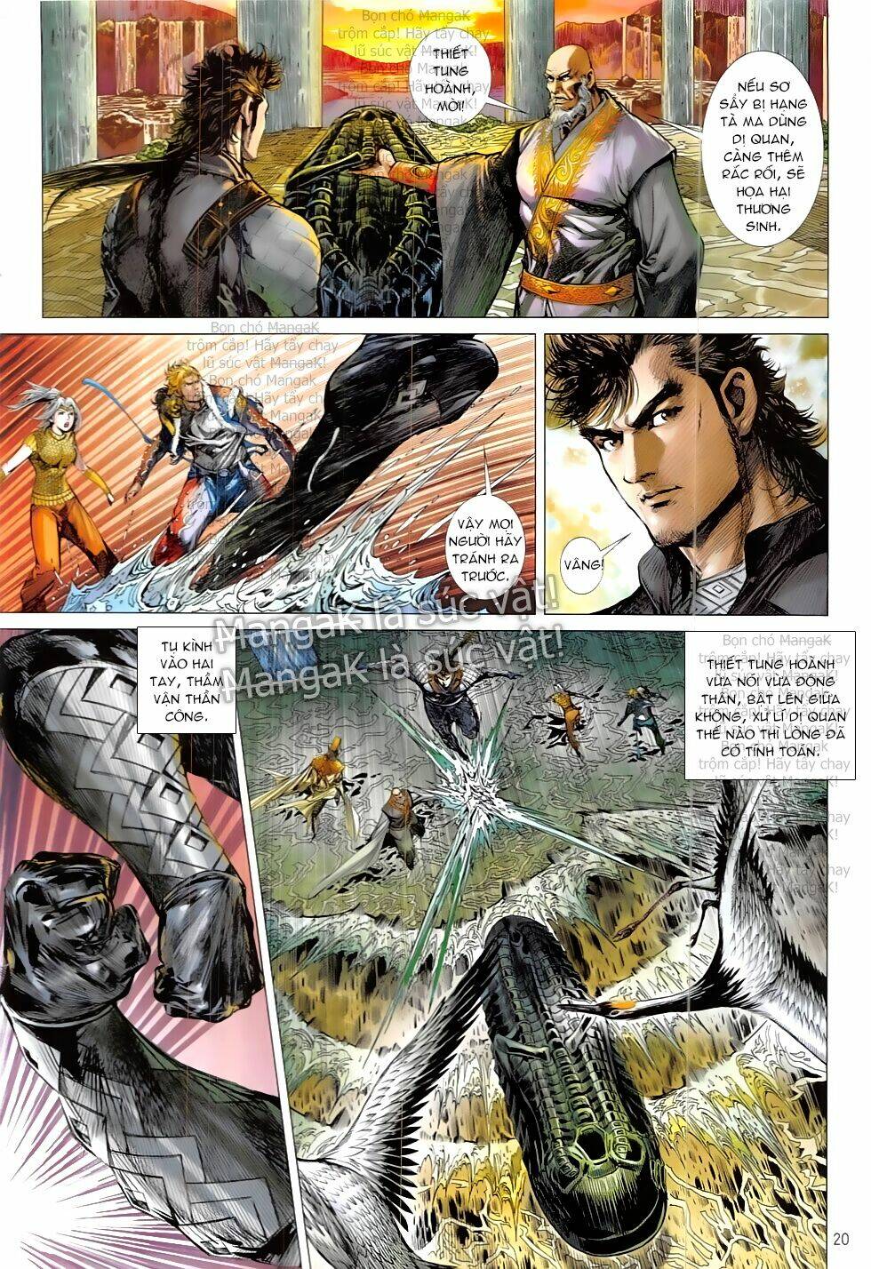 thiết tướng tung hoành (cựu tác) chapter 210 20