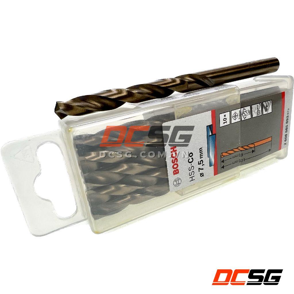 Mũi khoan thép, Inox HSS-Co 6.5-12.0mm Bosch | DCSG