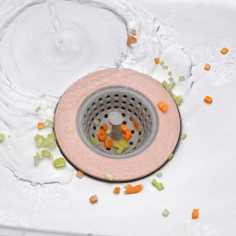 Anti-blocking Hair Catcher Hair Stopper Plug Trap Shower Floor Drain Covers Sink Filter Bathroom Sink Strainer Kitchen Accessor