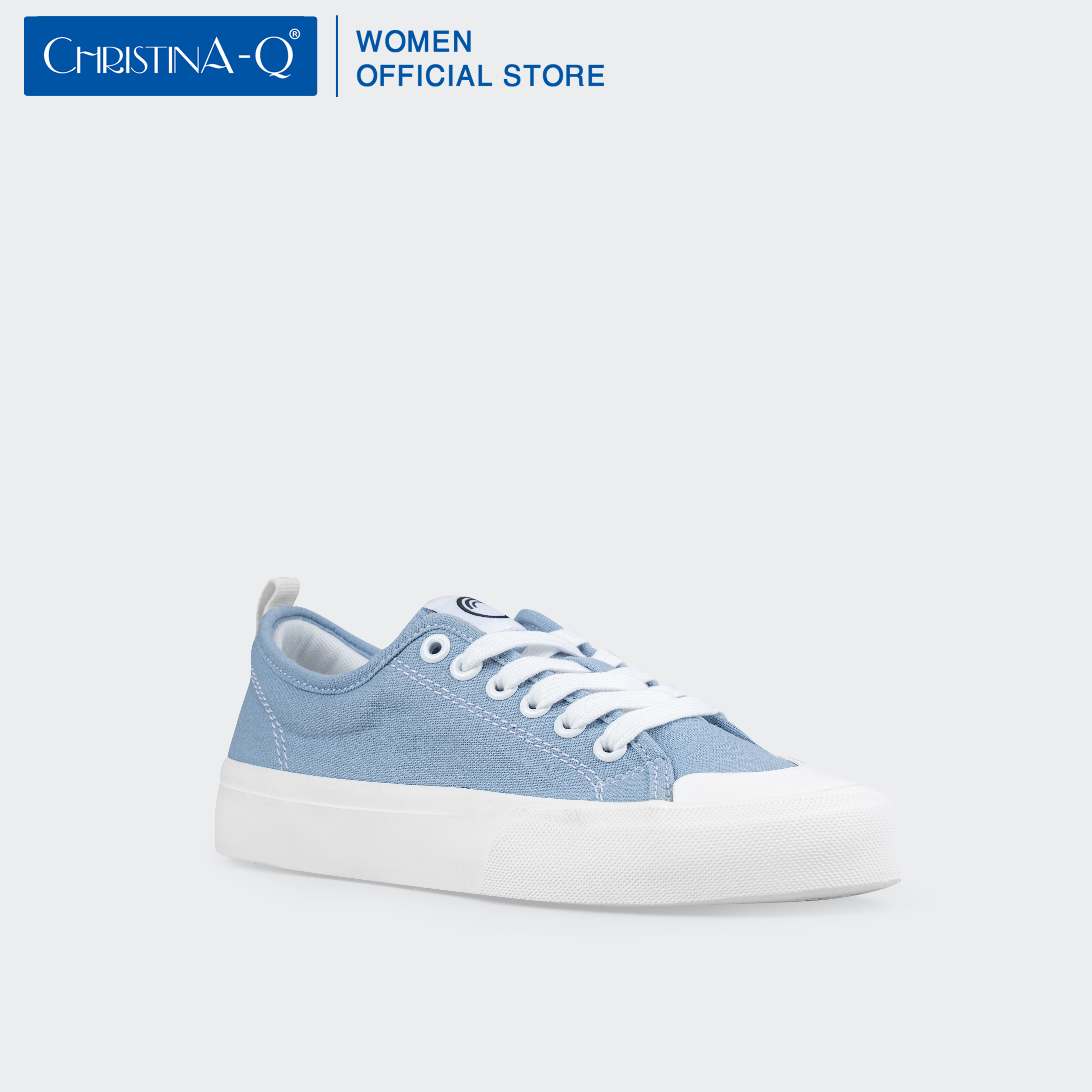 Giày Sneaker Nữ Đế Bằng ChristinA-Q TTU125