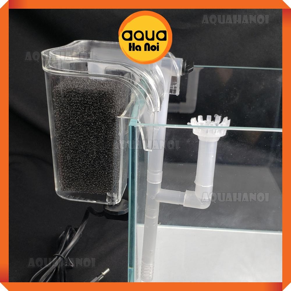 Lọc thác ZY 003 treo hồ cá cảnh thủy sinh mini - tiết kiệm điện - Có hút mặt lọc váng
