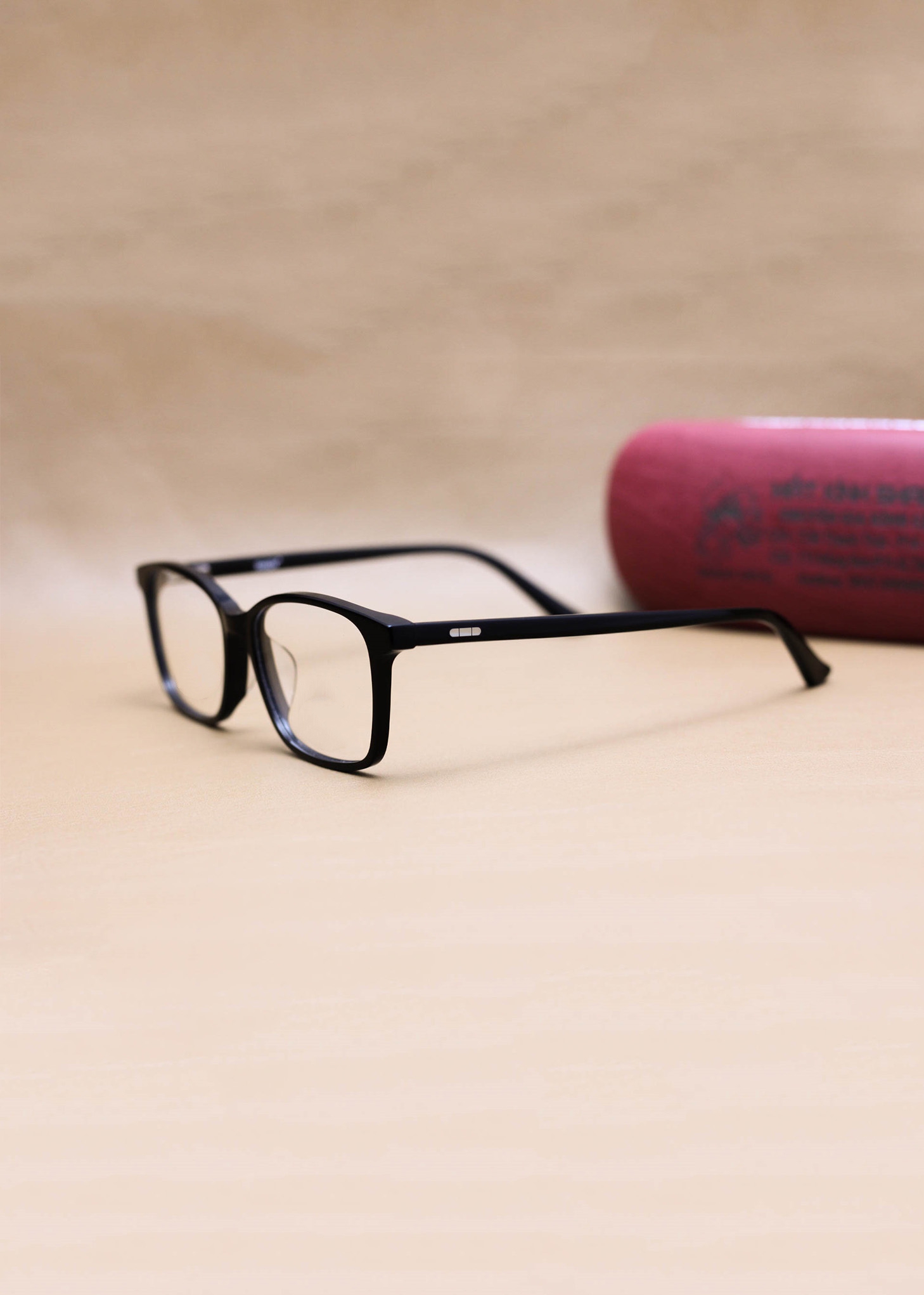 Gọng Kính Cận Dáng Vuông Bầu Thời Trang Unisex, Chất Nhựa Acetate Nguyên Khối - G1764