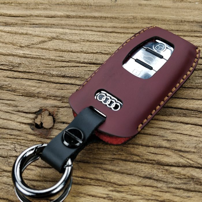 Bao Da Chìa Khóa Ô Tô Audi Q3 Classic Da Bò