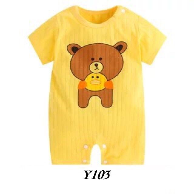 Body đùi cotton giấy cho bé