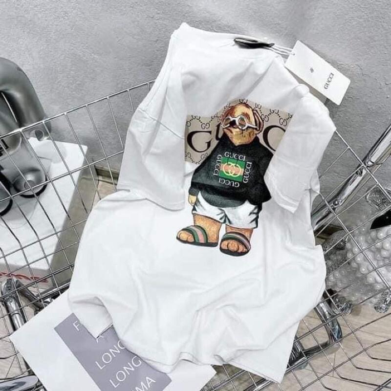 Áo Thun Unisex Form Rộng Hàng QC Cotton Oversize,Hình In Sắc Nét,Phong Cách Hàn Quốc TH205