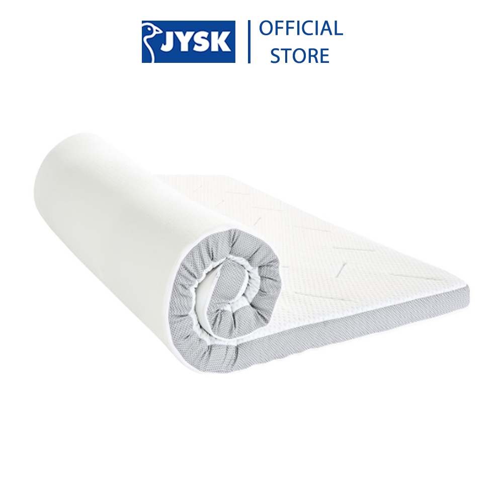 Đệm topper memory foam | JYSK Wellpur T65 | R90/160/180xD200xC8cm