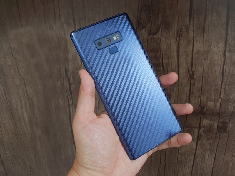 Dán mặt sau lưng carbon cho Samsung Note 8