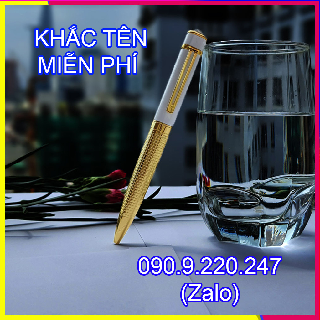 Bút ký khắc tên cao cấp Doanh nhân LC 011, đẳng cấp và sang trọng, mực đều ở mọi góc nghiêng