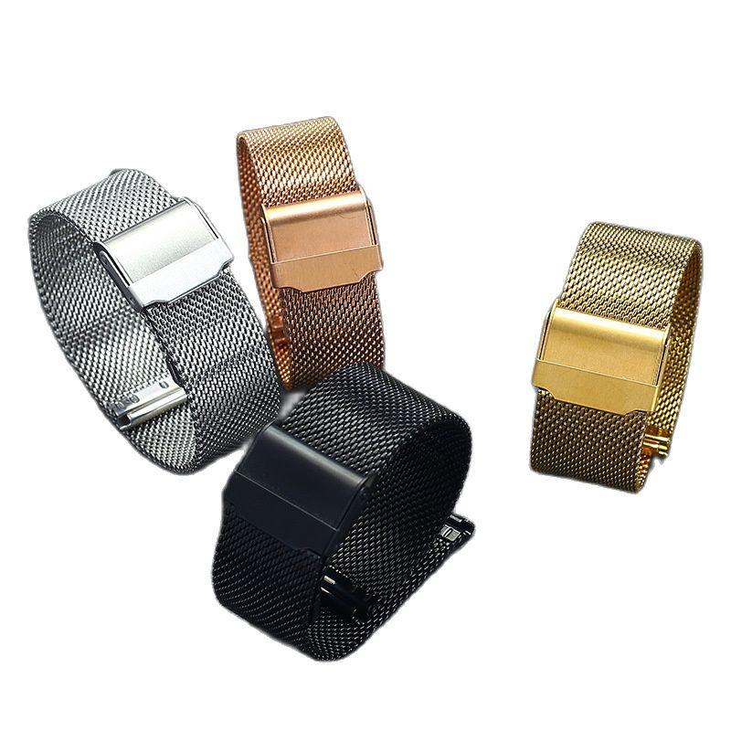 Dây Mesh Lưới Cho Đồng Hồ Fossil Casio Samsung Huawei [Tặng Chốt thông minh &amp; Dụng cụ tháo lắp