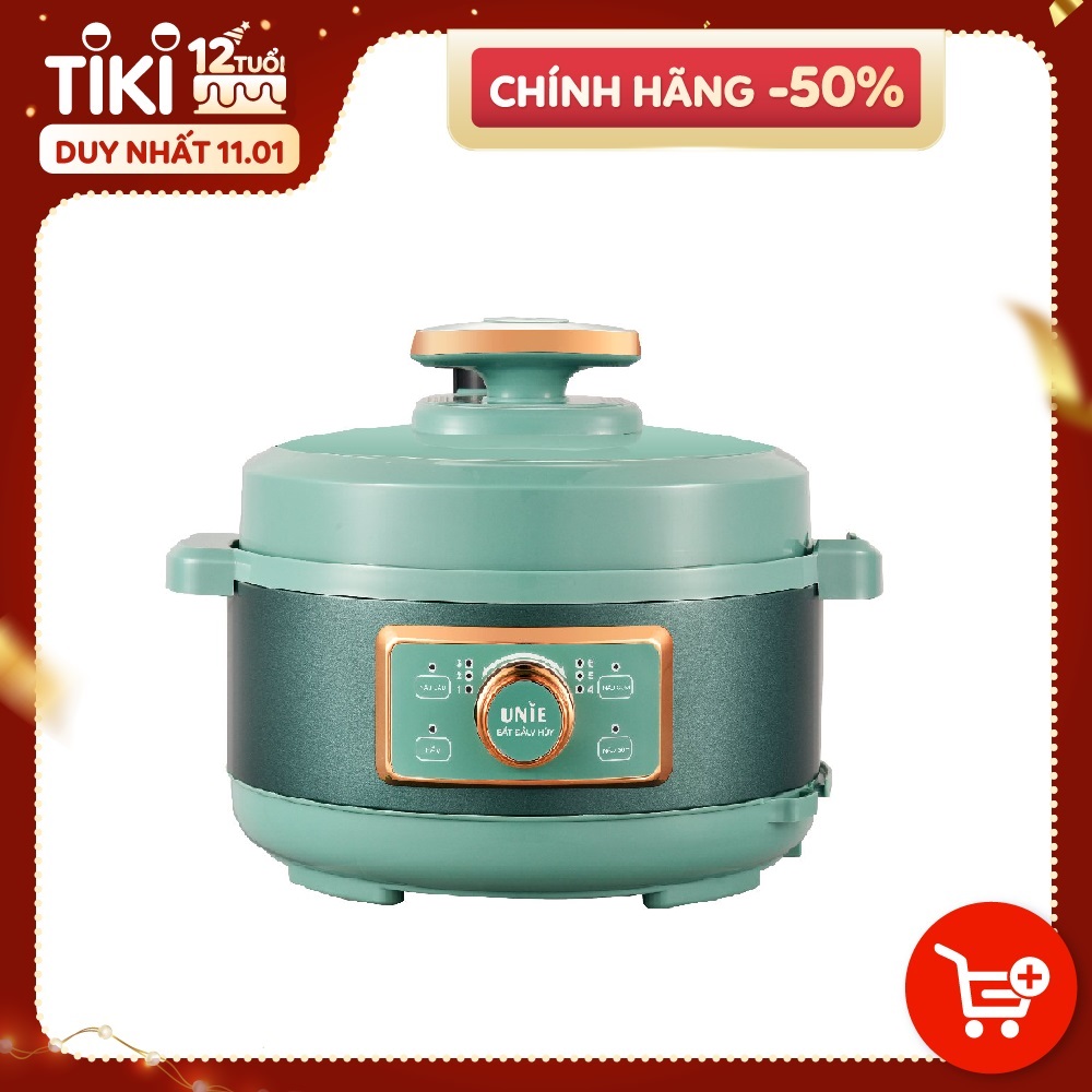 Nồi áp suất điện đa năng Unie UN630, công suất 1000W, dung tích 3L, hàng chính hãng