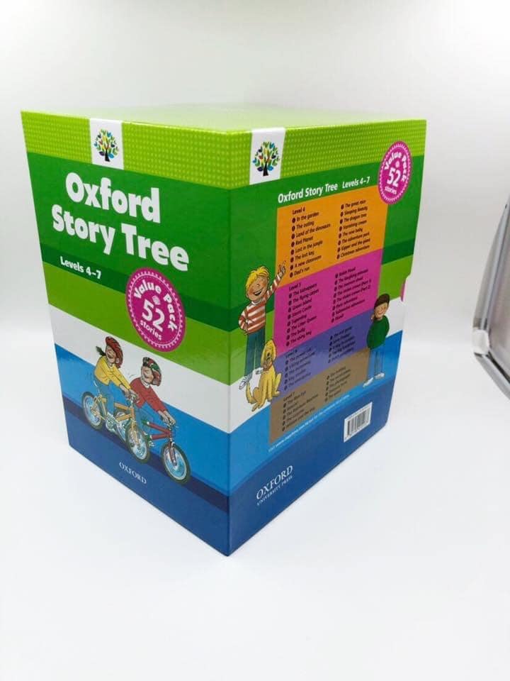 OXFORD STORY TREE   levels 4-7 ,52q (có Audio)