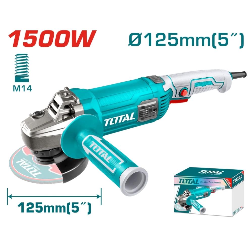 MÁY MÀI GÓC 1500W TG11512536 TOTAL -HÀNG CHÍNH HÃNG