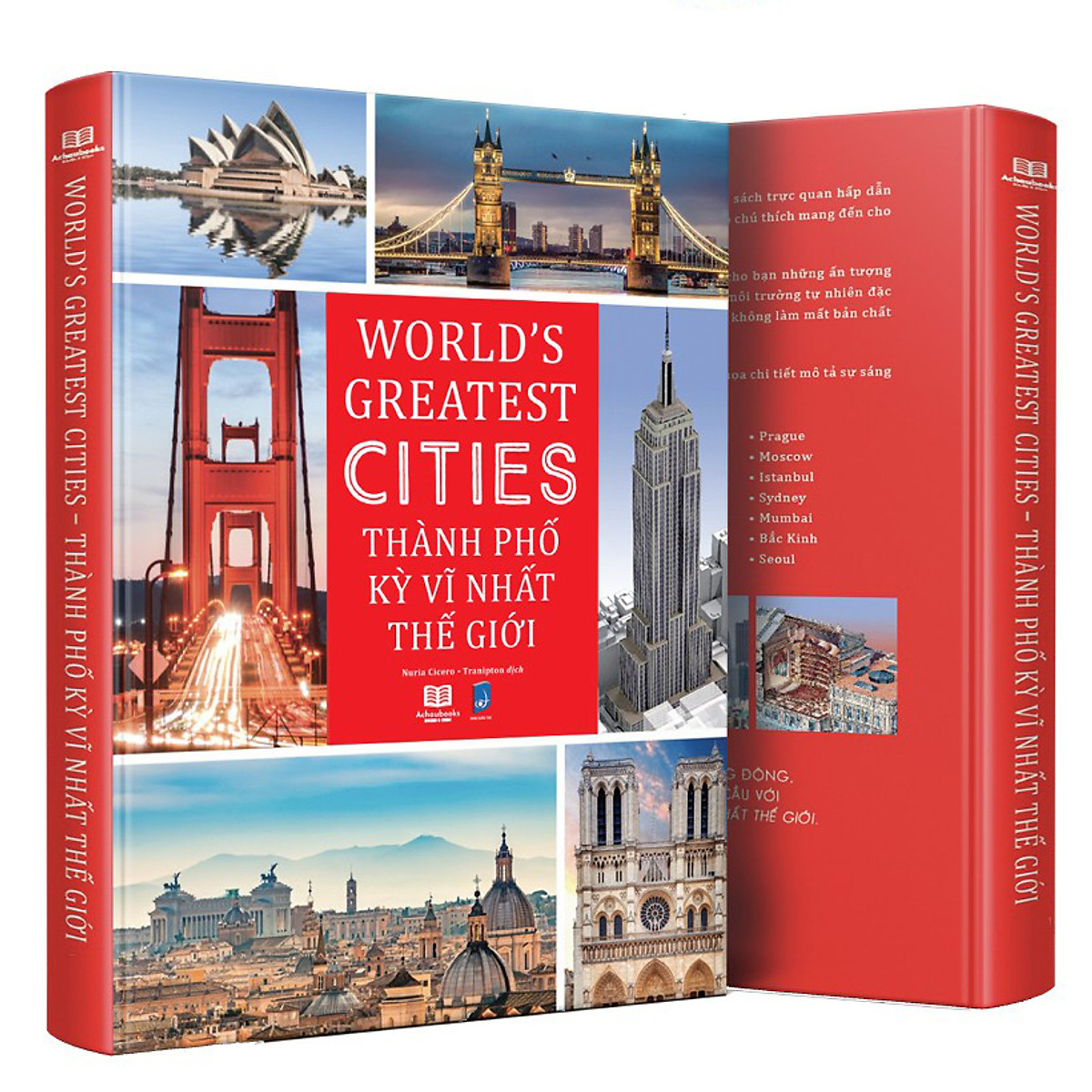 Sách - Thành phố kỳ vĩ nhất thế giới - World Greatest  Cites ( Tặng kèm bookmark