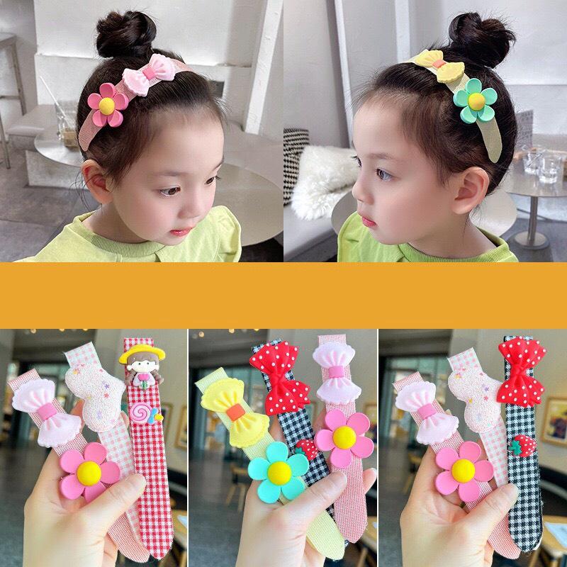 BĂNG ĐÔ KIỂU DÁN TÓC CỰC YÊU KHÔNG ĐAU ĐẦU CHO BÉ-NUNAM SHOP