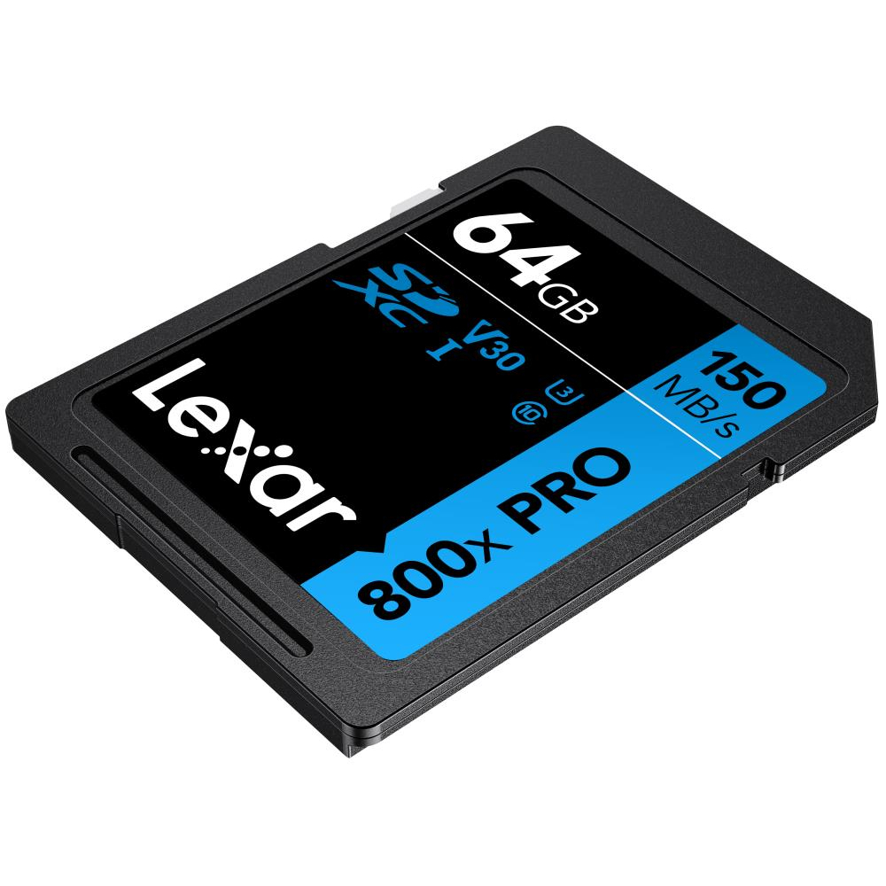 Hình ảnh Thẻ nhớ 32GB/ 64GB SDHC/ SDXC Lexar 800X PRO UHS-I BLUE Series, tốc độ đọc lên đến 150Mb/s - HÀNG CHÍNH HÃNG