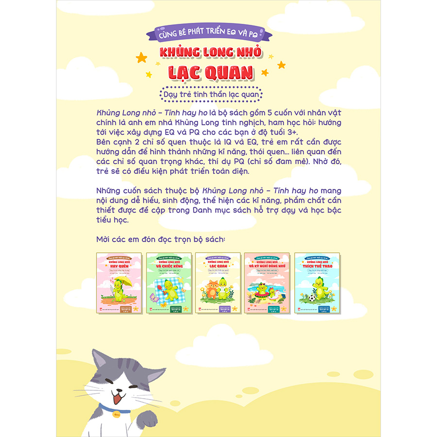 Khủng Long Nhỏ Lạc Quan – Dạy Trẻ Tinh Thần Lạc Quan