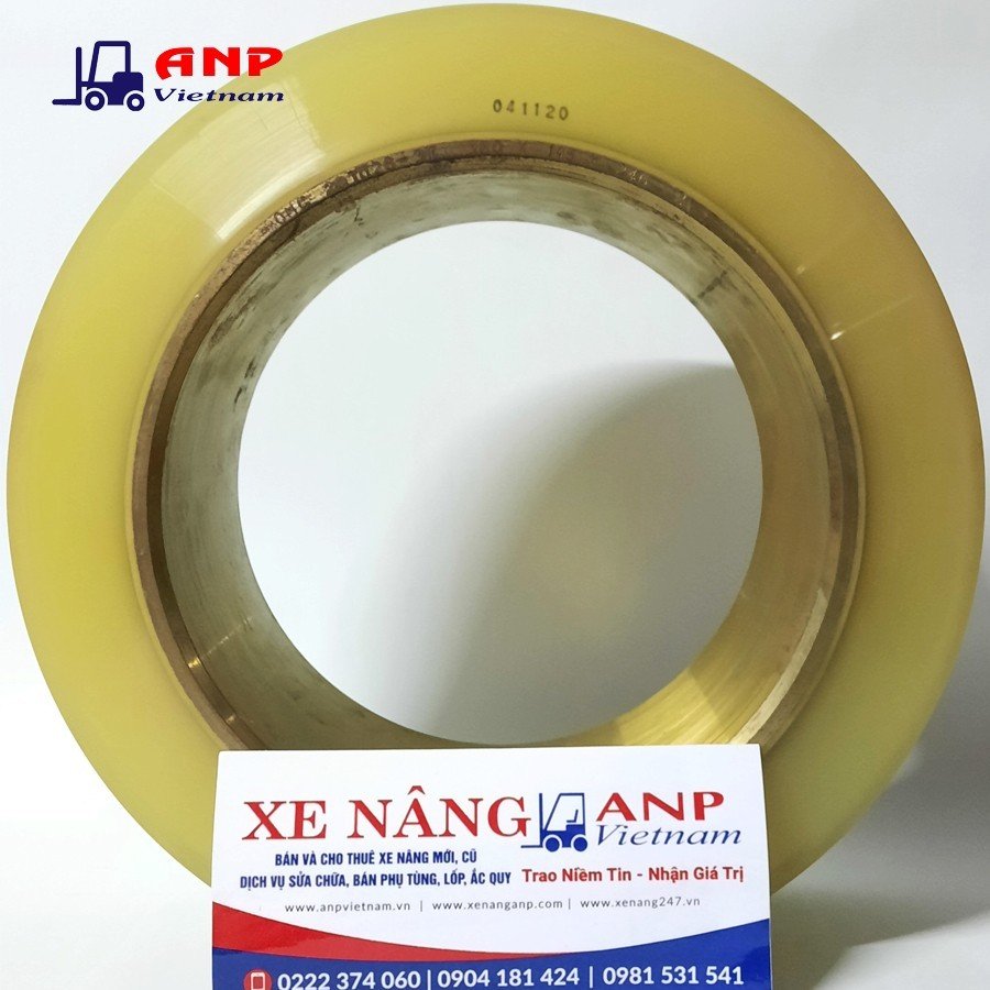 Bánh xe chủ động PU 380×145×246 OMC cho xe nâng điện